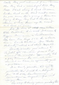 Feb. 25, 1956 Letter from H W Thorne to Julia Marks 2